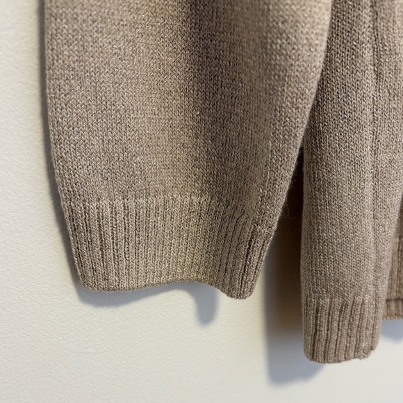 St. John collection cardigan with gold threading , sz : small - Picture 6 of 9